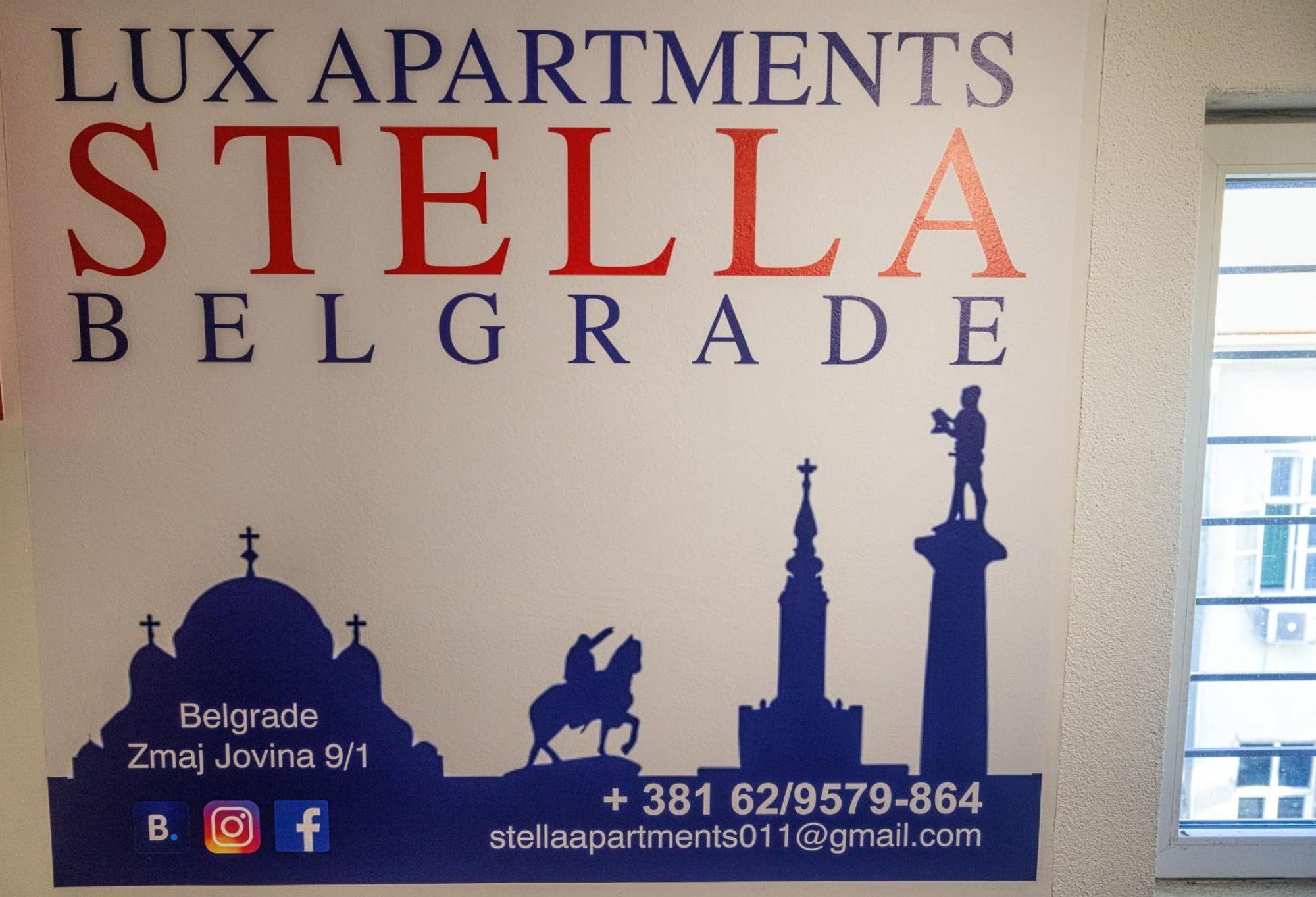 Stella Apartments Belgrade Exterior photo